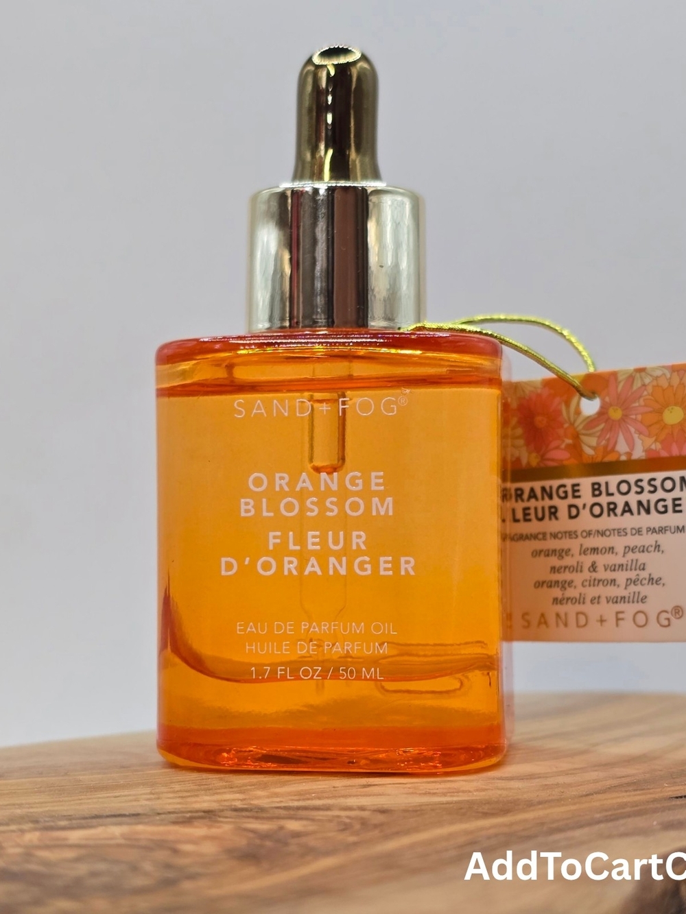 🍊 ORANGE BLOSSOM Sand + Fog Fragrance Oil